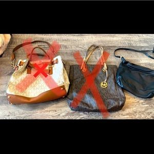 1 Black Crossbody Purse from Target; Both MK’s are SOLD